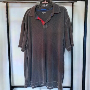 Saks Fifth Ave men’s polo shirt. Gray. Size XL
